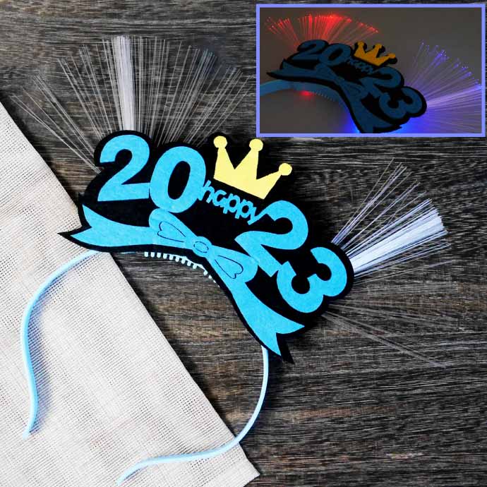 光るLED 2023年カチューシャ