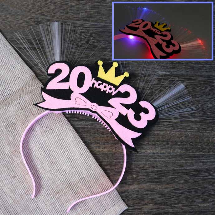 光るLED 2023年カチューシャ