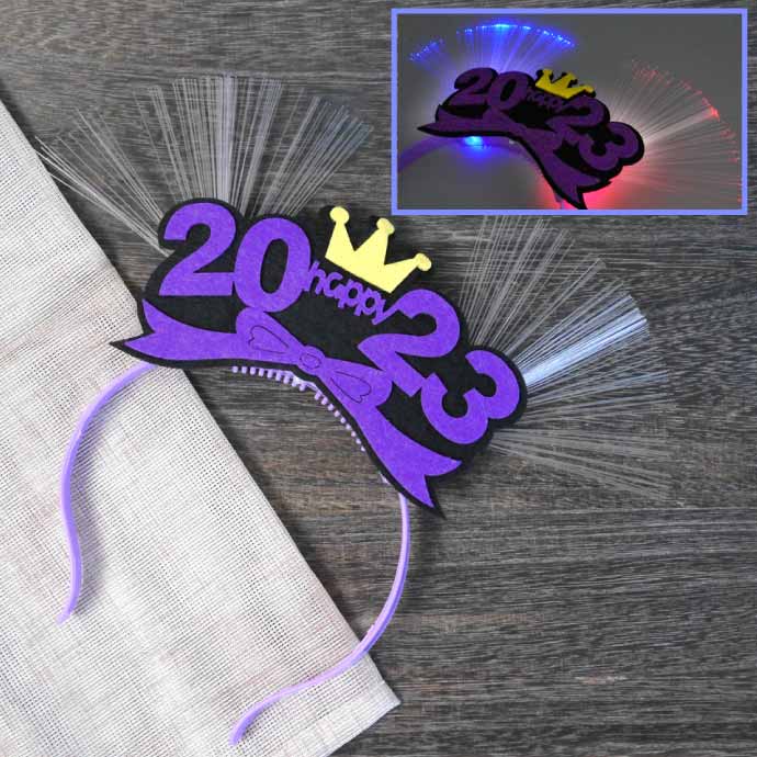 光るLED 2023年カチューシャ