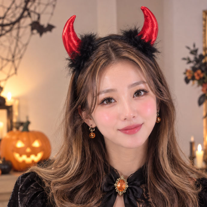 悪魔の角 デビルホーン カチューシャ