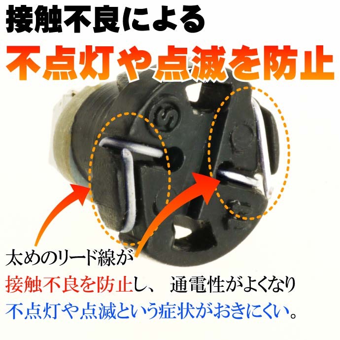 1連★高輝度LEDバルブ T3 SMD