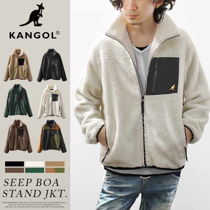 KANGOL / カンゴール ボア ジャケット メンズ ブルゾン アウター