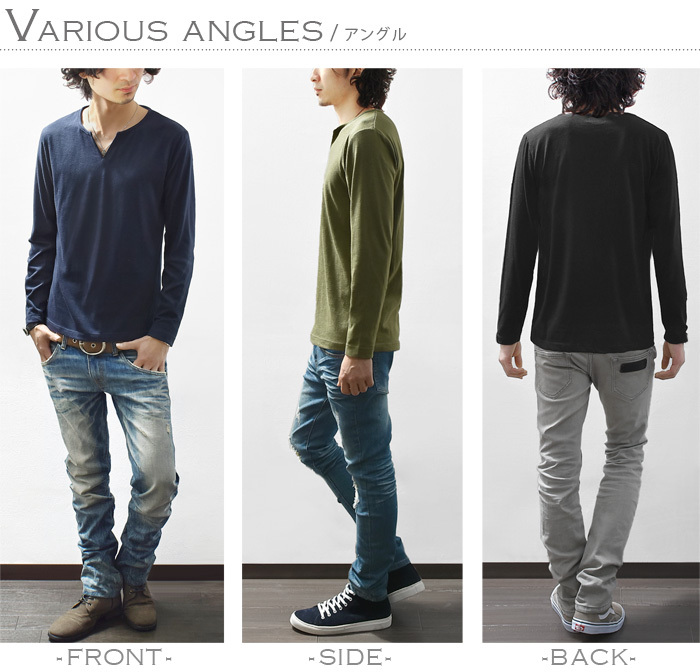 20273　グランドスラム　メンズ　Ｖネック長袖トップス　黄色チェック　Ｌ RAYON CHECK L/S OPEN SHIRT | GOLD(ゴールド) / トップス 長袖