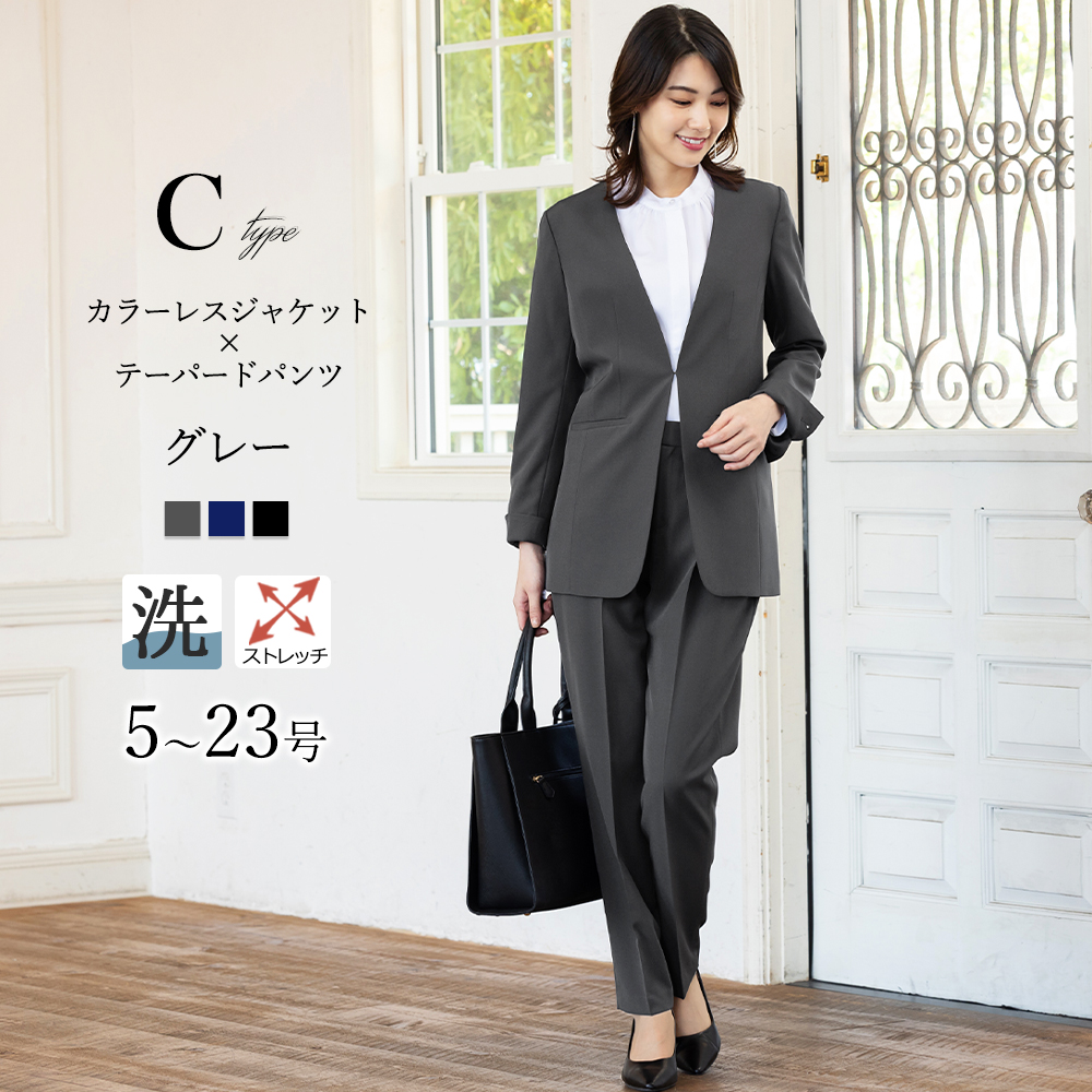 限定10％OFF＜ 婦人服 未使用品＞ スーツ≪ 長袖 ジャケット＆ スカート≫ \\34,800⇒ \\29,800に値下 上下 2点set 　緑系 （ 注意点） No.A439 　◆:: ひざ丈スカート