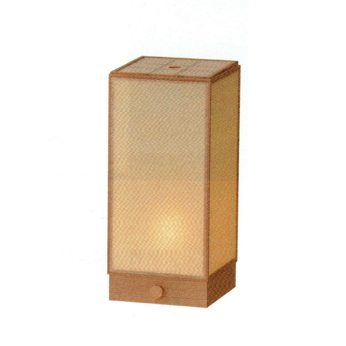 室内行灯 あんどん 長角型 手つき 調光スイッチ 木製照明 : 足利屋