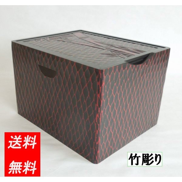新品未使用　メイクボックス　日本製 蒔絵風の高級感あふれるコスメボックス - 家具の通販なら