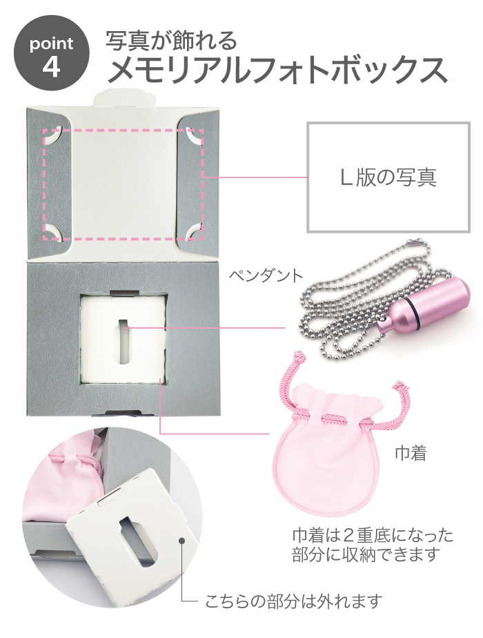 point4 メモリアルフォトボックス詳細