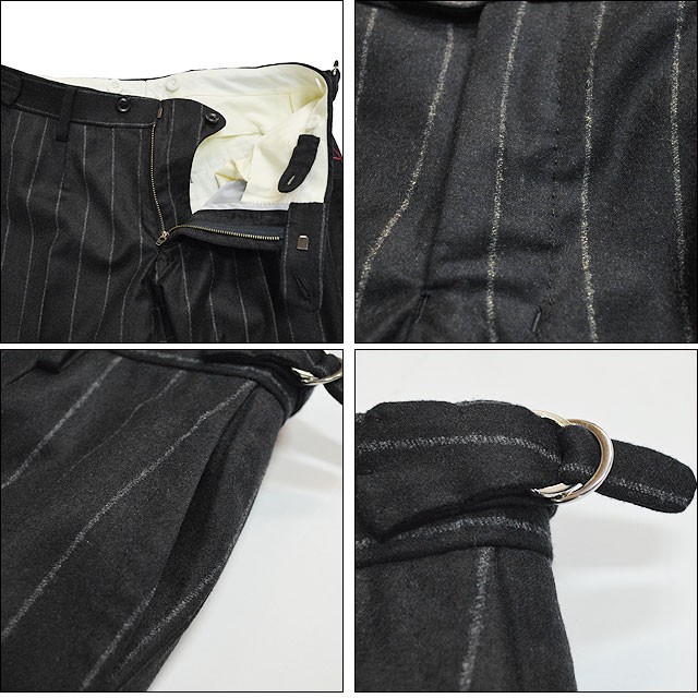 brusco,k（ブルスコ） antique trousers D1515 gray : bruscok66749