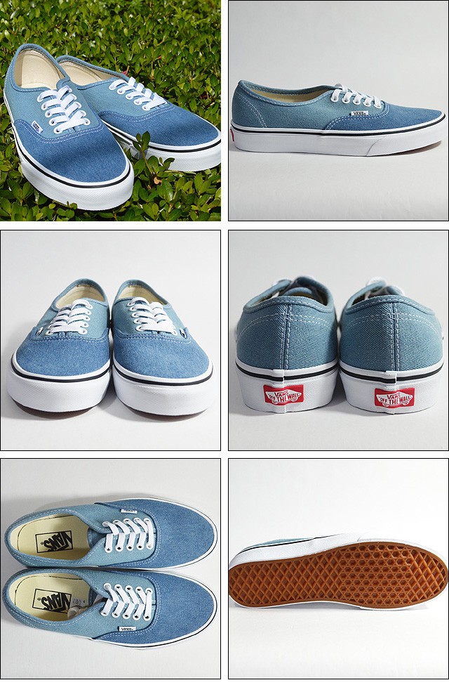 VANS : デニムオーセンティック ヴァンズ オーセンティック スニーカー ダーク デニム | VANS
