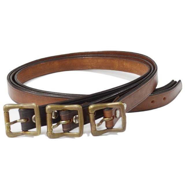 Vasco ヴァスコ LEATHER GARRISON BELT-NARROW