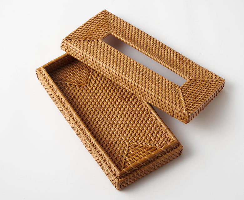 どんなインテリアにもなじむティッシュカバー