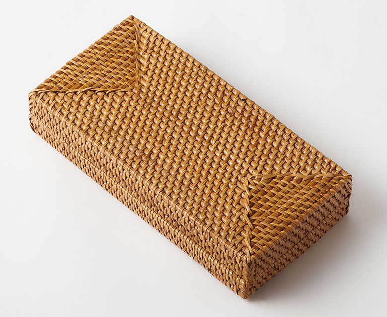 ナチュラルテイストなティッシュペーパーケース