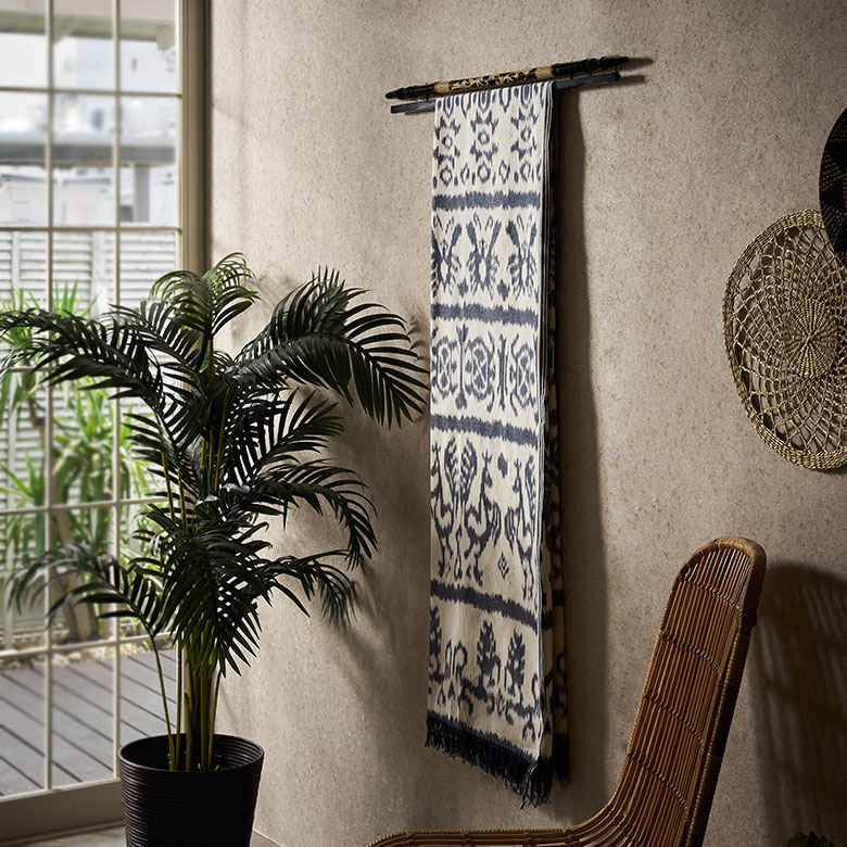 バリの空気を感じる特別なファブリック