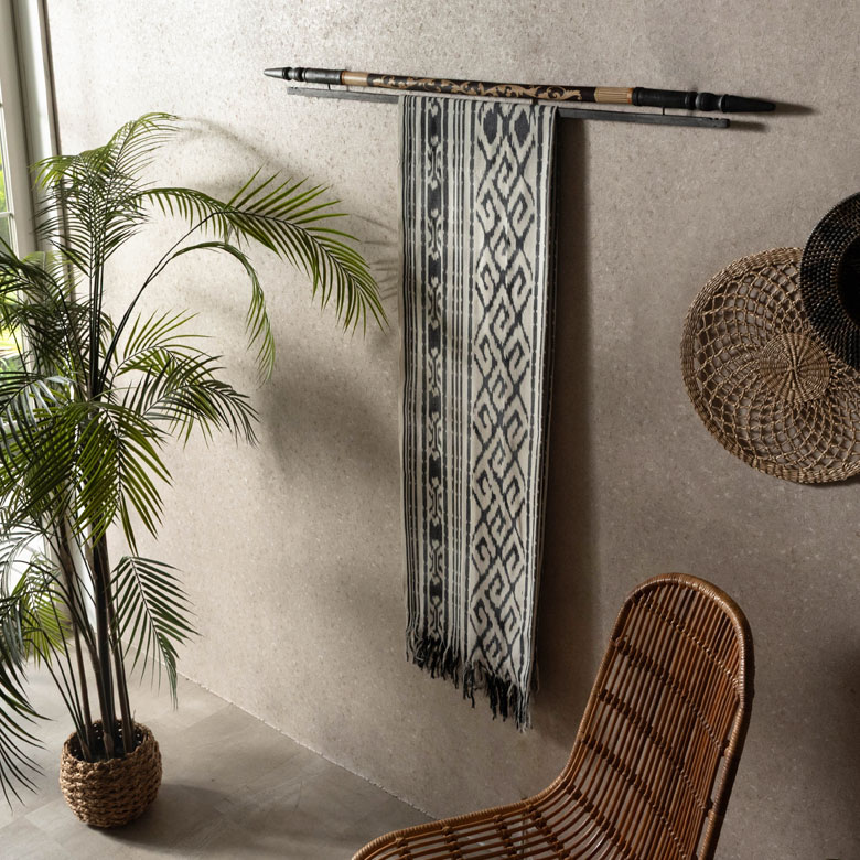 バリの空気を感じる特別なファブリック