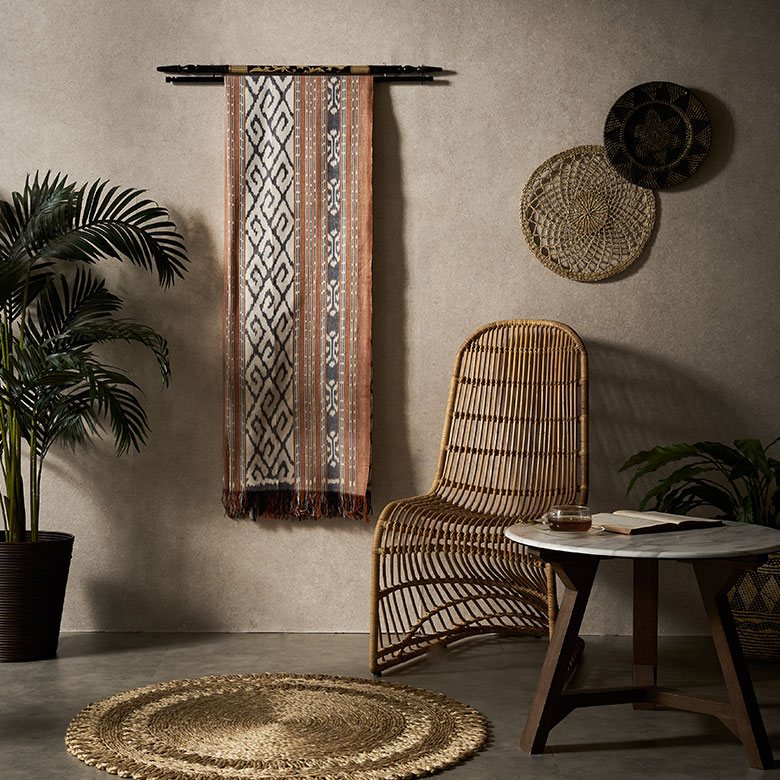 バリのリゾートホテルのような雰囲気を演出