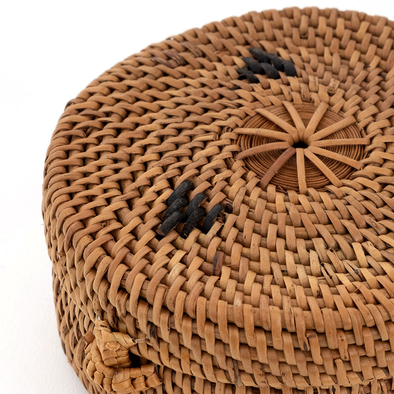 小物 入れ アタ ケース ふた 付き ボックス 収納 バスケット かご 箱