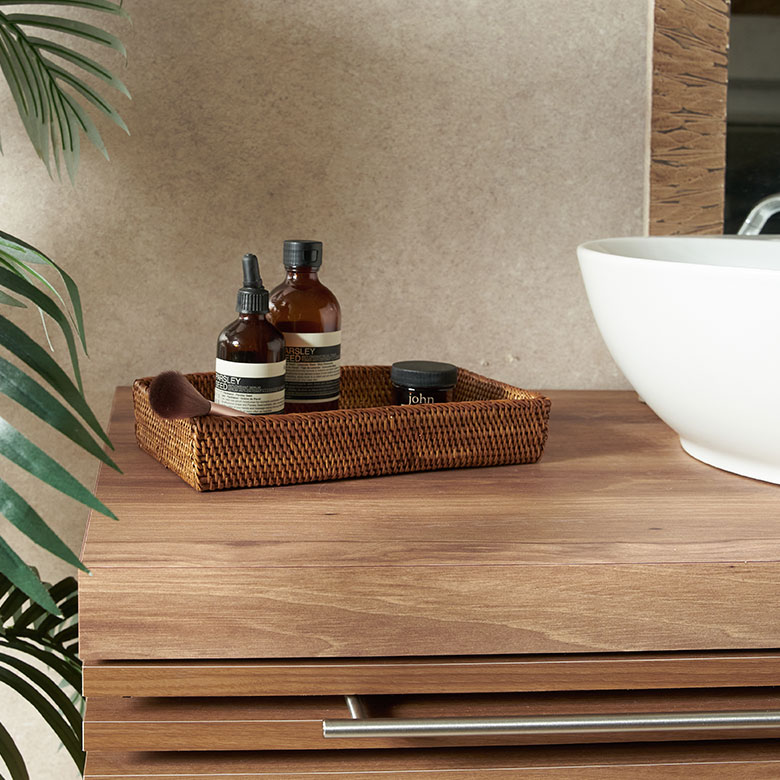 選べるアタ製バスケットトレイ