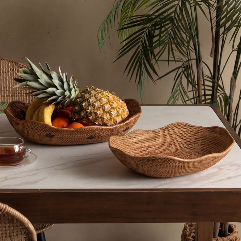 選べるアタ製バスケットトレイ