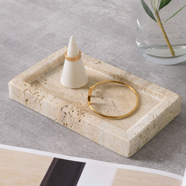 高級天然大理石 高級アメニティートレー　プレート 2つセット 鍵置き　小物置き 高級天然大理石 高級アメニティートレー プレート 2つセット 鍵置き