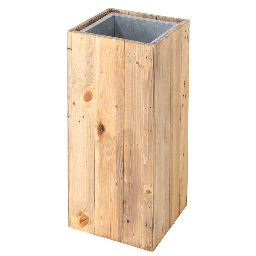 傘立て スリム角型 古木風仕上げ 木製 幅24.5cm Botanique ボタニーク アンティーク風 店舗用 業務用 北欧 ナチュラル おしゃれ アジアン 新生活 q-51 | ブランド登録なし | 01