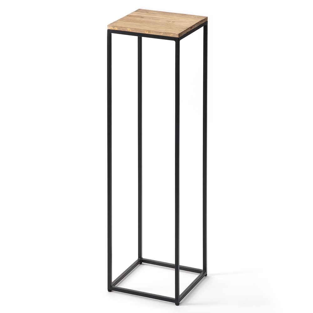 フラワー スタンド プランター 木製 アイアン Lサイズ 高さ 約 95cm シェルフ ラック テーブル 飾り棚 花台 ミニ アルコール おしゃれ 北欧 家具 アジアン 51 | ブランド登録なし | 01