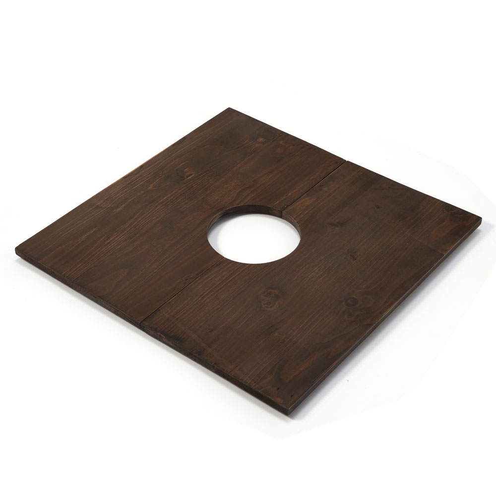 プランター テーブル プレート 正方形 カバー 蓋 ふた 天板 53.5cm L 木 製 ウッド 植木 鉢 植え テーブル サイド おしゃれ 北欧 家具 インテリア アジアン a-5 | ブランド登録なし | 02