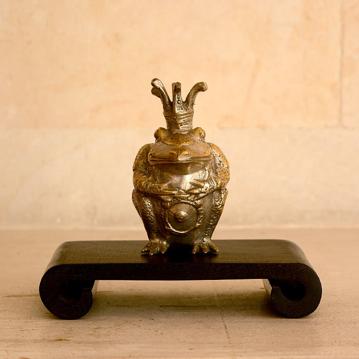 木彫りの飾り台[Sサイズ]