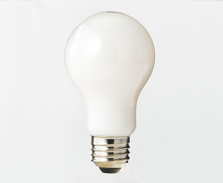 LED 電球 E26 60W 相当 610 ルーメン lm 乳白色 一般電球型 省エネ