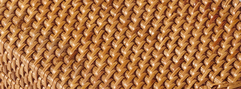 魅力の天然素材ラタン。籐。