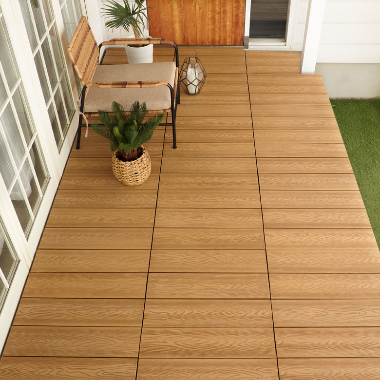 温かみのある本物そっくりの木目を実現