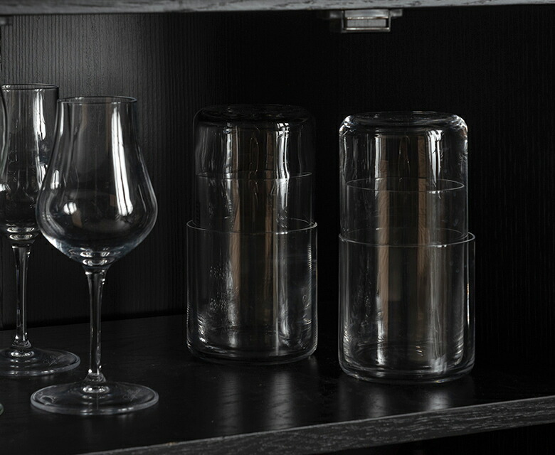 吉谷硝子（YOSHITANI GLASS） ガラスコップ ロックグラス 強化ガラス