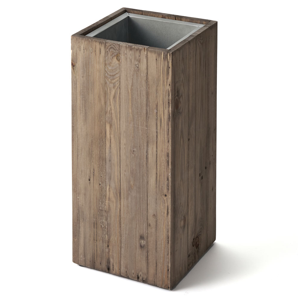 傘立て スリム角型 古木風仕上げ 木製 幅24.5cm Botanique ボタニーク アンティーク風 店舗用 業務用 北欧 ナチュラル おしゃれ アジアン 新生活 q-51 | ブランド登録なし | 02