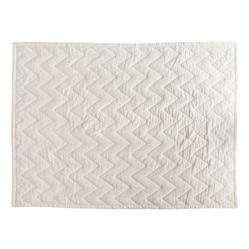 マルチカバー ブランケット ソファ シェブロン 柄 大判 長方形 約 W 150cm D 200cm H 0.5cm コットン 綿 66931 |  | 01