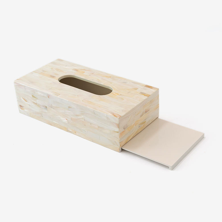 パールシェル製アジアンティッシュケースボックス vn50427 : アジア