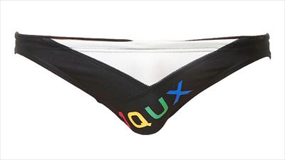AQUX/アックス Triangle Speedo "Black" スイムウェア ビキニブリーフ型水着 海水パンツ 海パン 男性 ホワイトデー｜asian-closet｜02