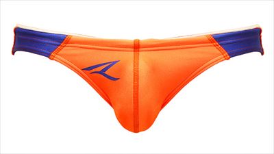AQUX/アックス Shallow Bikinis II "Orange" スイムウェア ビキニブリーフ型水着 海水パンツ 海パ ホワイトデー｜asian-closet｜02