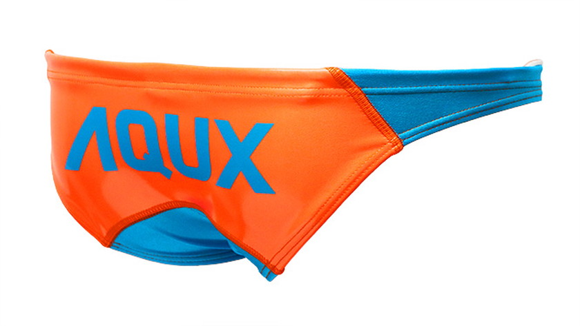 AQUX SURFロゴ 競泳水着 Sサイズ AQUX SURFロゴ 競泳水着 Sサイズ（aqux SURF 競パン 小賢しい