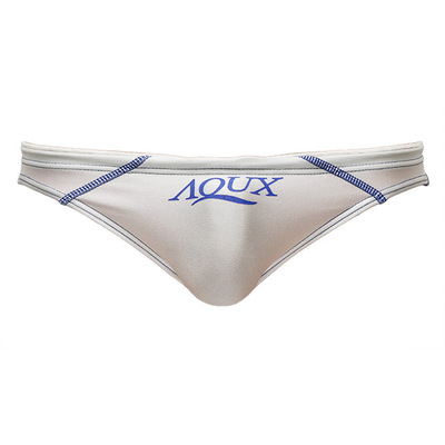 AQUX/アックス Splash Wave "White" スイムウェア ビキニブリーフ型 メンズ水着 海水パンツ 海パン ホワイトデー｜asian-closet｜02