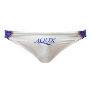 AQUX/アックス New Water Polo &quot;White&quot; スイムウェア ビキニブリーフ型 メ...