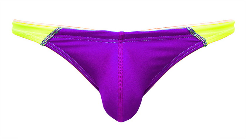 AQUX Brazilian Bikinis Blue 競パン ポロパン AQUX/アックス Brazilian Bikinis 