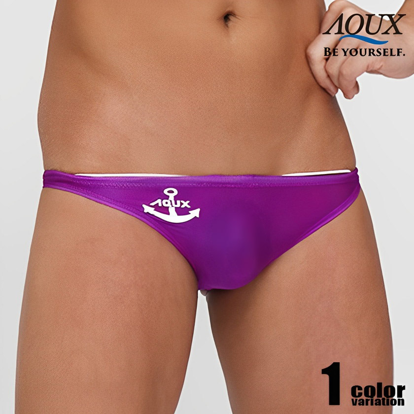 AQUX スーパーローライズビキニ M パープル Amazon.co.jp: XL パープル AQUX/アックス Groovy Guy 