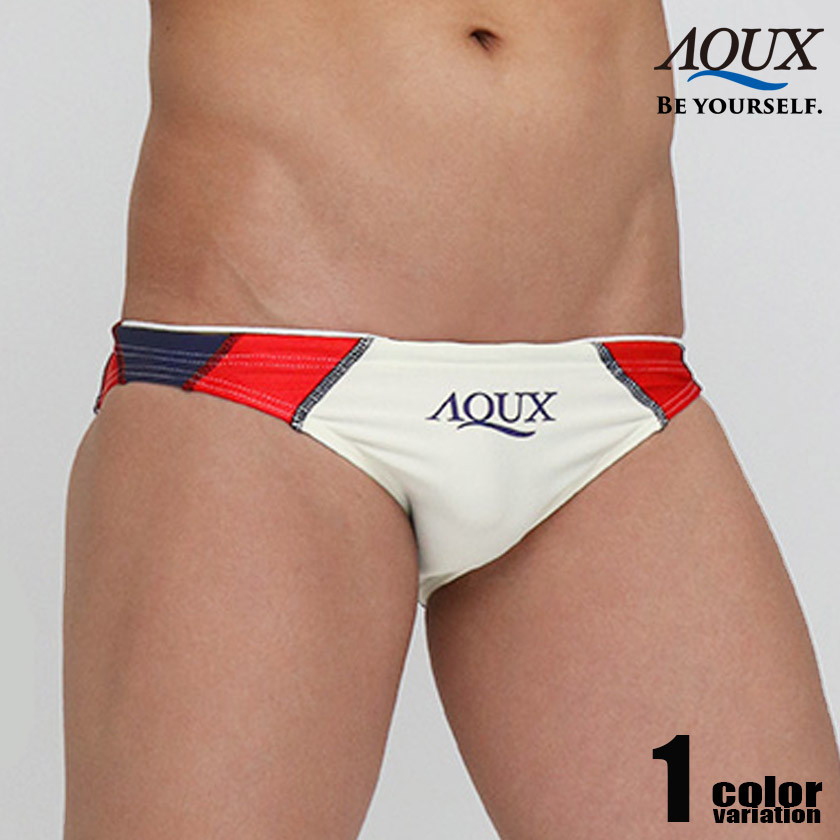 競パン AQUX AQUX アックス スイムウェア ビキニブリーフ型 メンズ水着 海水