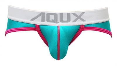 AQUX アックス Cup Bikinis " Peacock Blue " ビキニブリーフ 男性下着　メンズ　パンツ　 ホワイトデー｜asian-closet｜02