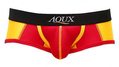 AQUX アックス Super Low Rise SQ "Red" ボクサーパンツ　男性下着　メンズ　パンツ ホワイトデー｜asian-closet｜02