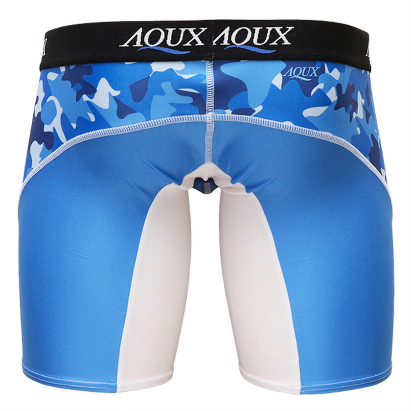 ボクサーパンツ メンズ AQUX/アックス Mid Long Boxer 