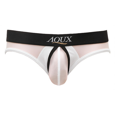 AQUX/アックス Sports Jock "Sheer White" ジョックストラップ ビキニ AQUX ブリーフ aqux ホワイトデー｜asian-closet｜02