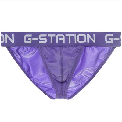 ビキニ ブリーフ G-Station/ジーステーション 水着系生地 ハイカットレッグ フルバックビキニブリーフ性下着 ホワイトデー｜asian-closet｜05