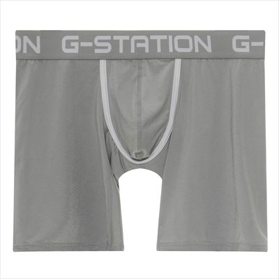 ボクサーパンツ G-Station/ジーステーション 水着系生地 スポーツストレッチ メンズボクサー...