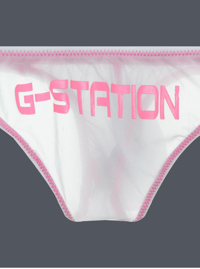 G-STATION ビキニ ブリーフ G-Station/ジーステーション ロゴ