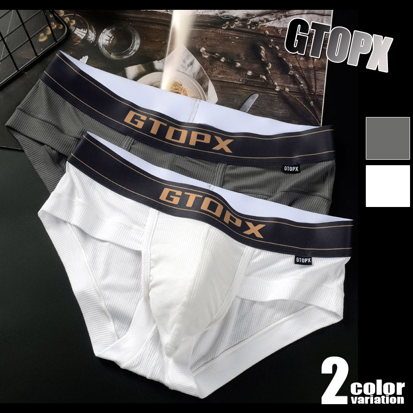 メンズビキニ ブリーフ GTOPX/ジーティーオーピーエックス 前閉じ